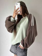 The Colorblock Reglan Sweatshirt