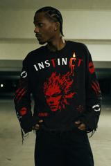 The Instinct Ripped Full Sleeve Tee