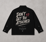 IT’S ONLY A SHIRT — Black Pinstripe Shirt