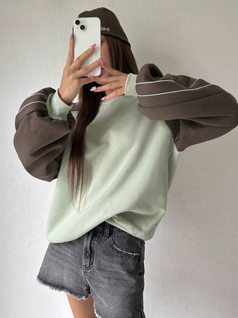 The Colorblock Reglan Sweatshirt