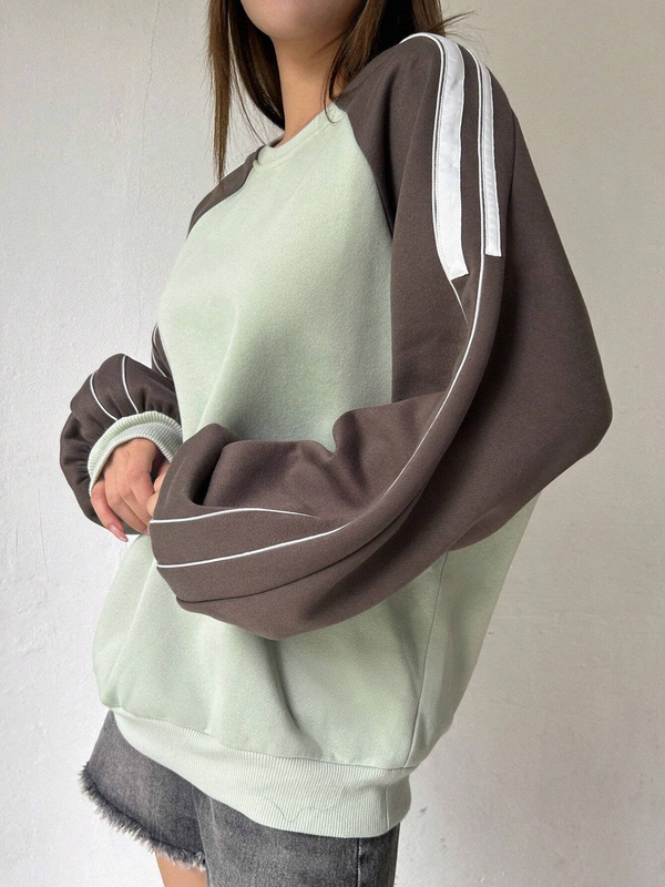 The Colorblock Reglan Sweatshirt