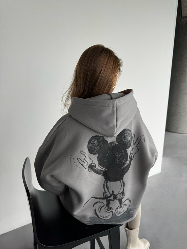 Eclipse Mouse Oversized Hoodie