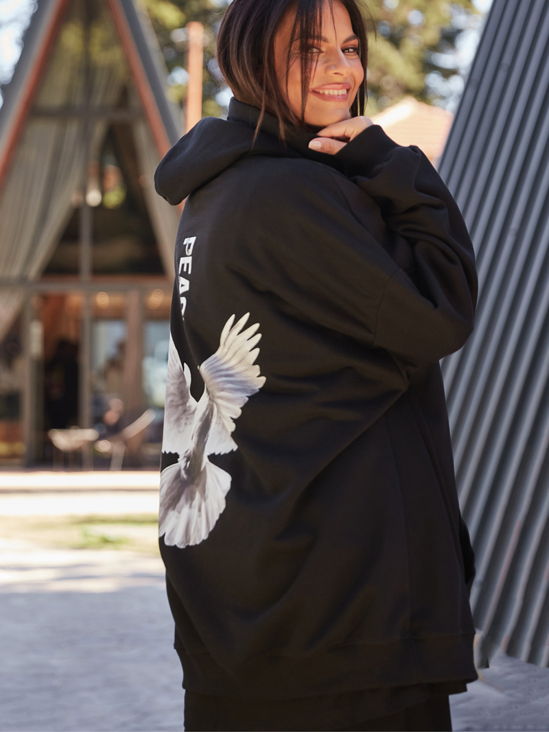 Peace Oversized Hoodie