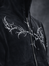 Black Vein Hoodie