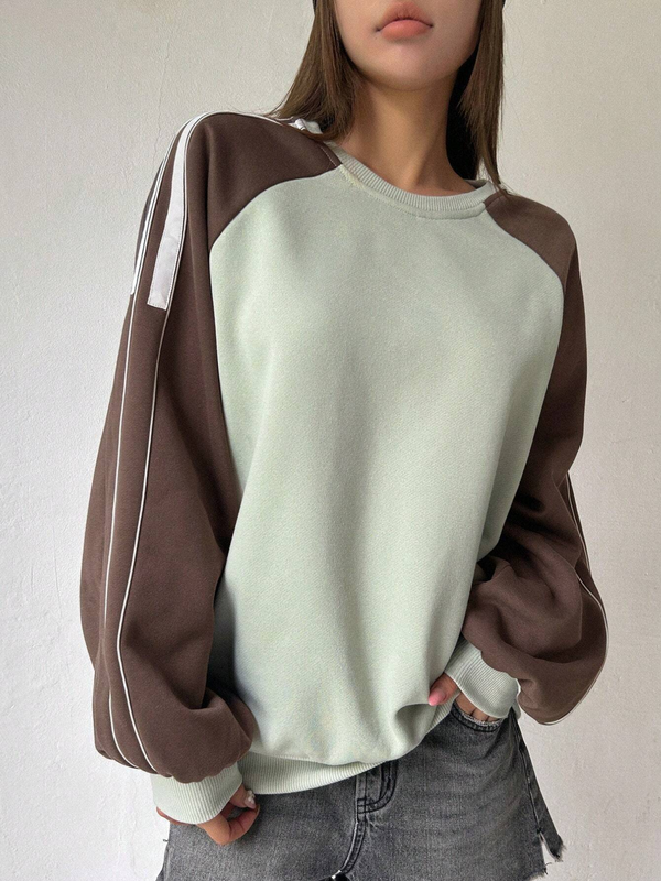 The Colorblock Reglan Sweatshirt