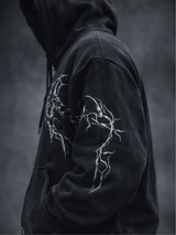 Black Vein Hoodie