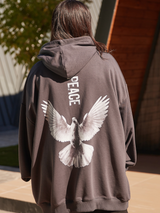 Peace Oversized Hoodie