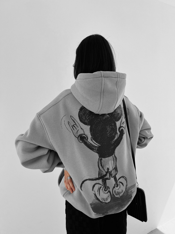 Eclipse Mouse Oversized Hoodie