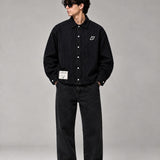 IT’S ONLY A SHIRT — Black Pinstripe Shirt